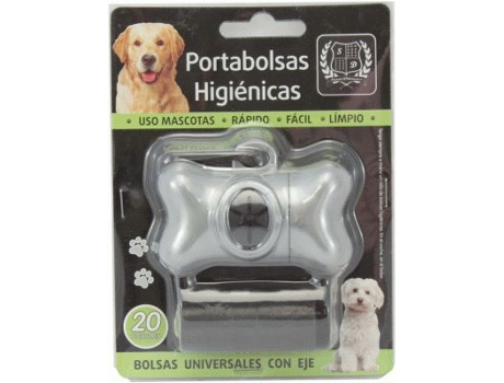Dispensador para Cães SANDIMAS Osso Dispensador de Sacos Higienicos