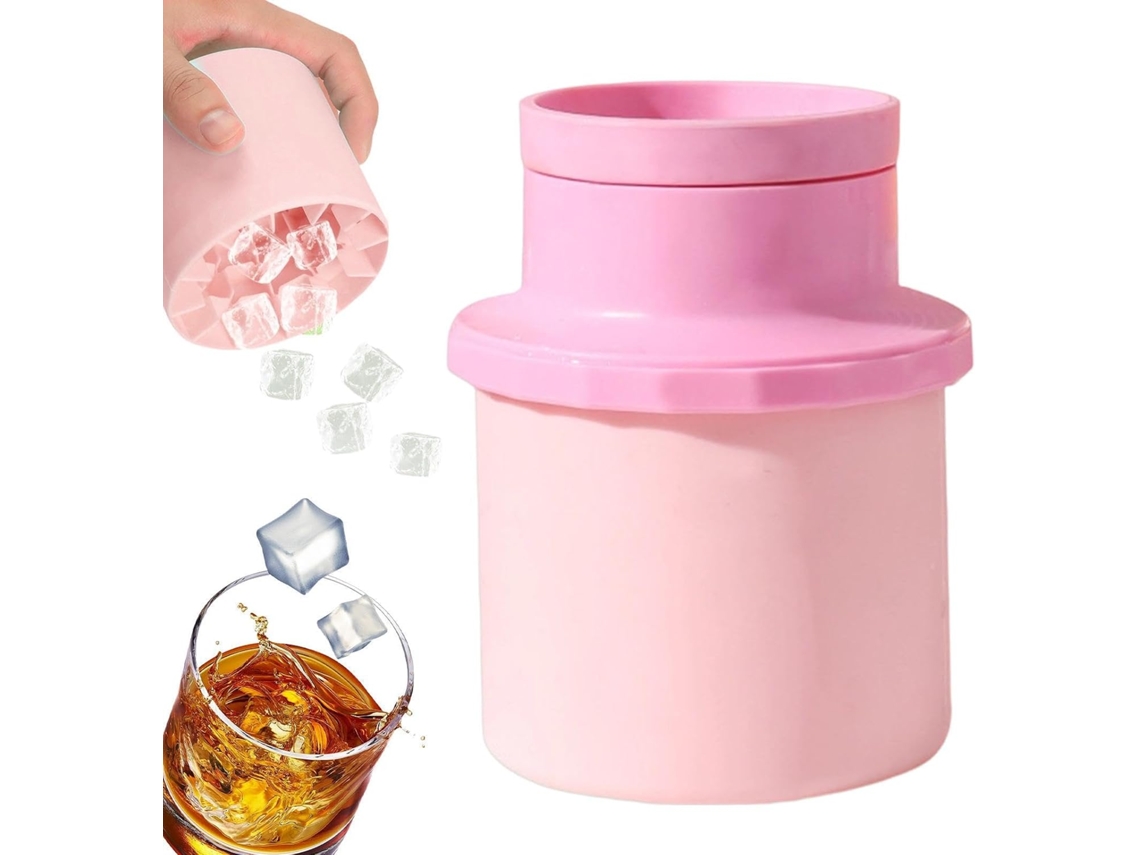 Forma De Silicone 2 Em 1 Para Sorvete Com Copo E Balde