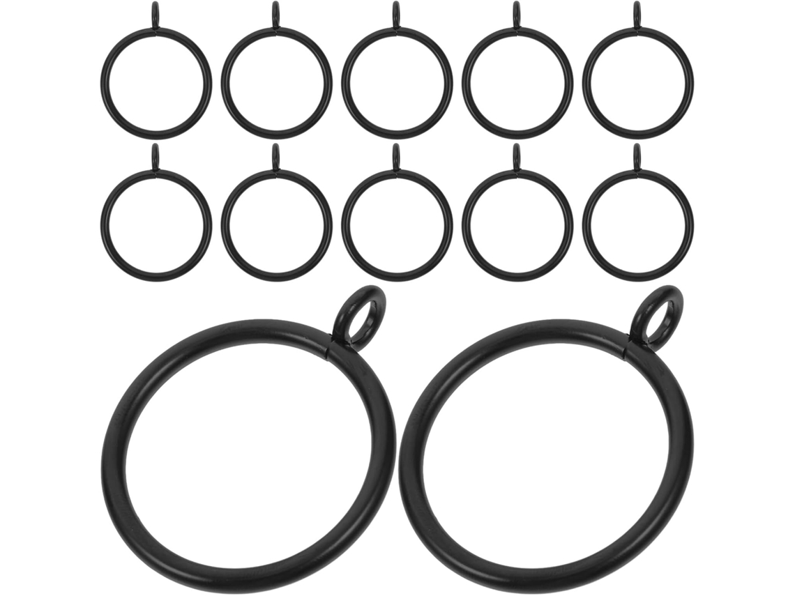 Conjunto De 40 Argolas Metal Para Cortina, Com Design Elegante E