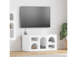 Vidaxl Gabinete Para Tv Elst 80 X 35 X 40 Cm Branco Brilhante