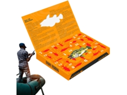 Calendário Do Advento 2025, 30 X 24,5 X 3 Cm, Do De Natal, Contagem Regressiva, Pesca Em Água Doce, 24 Dias