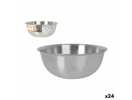 Tigela Masterchef Aço Inox 3 L 24 X 10 Cm (24 Unidades)