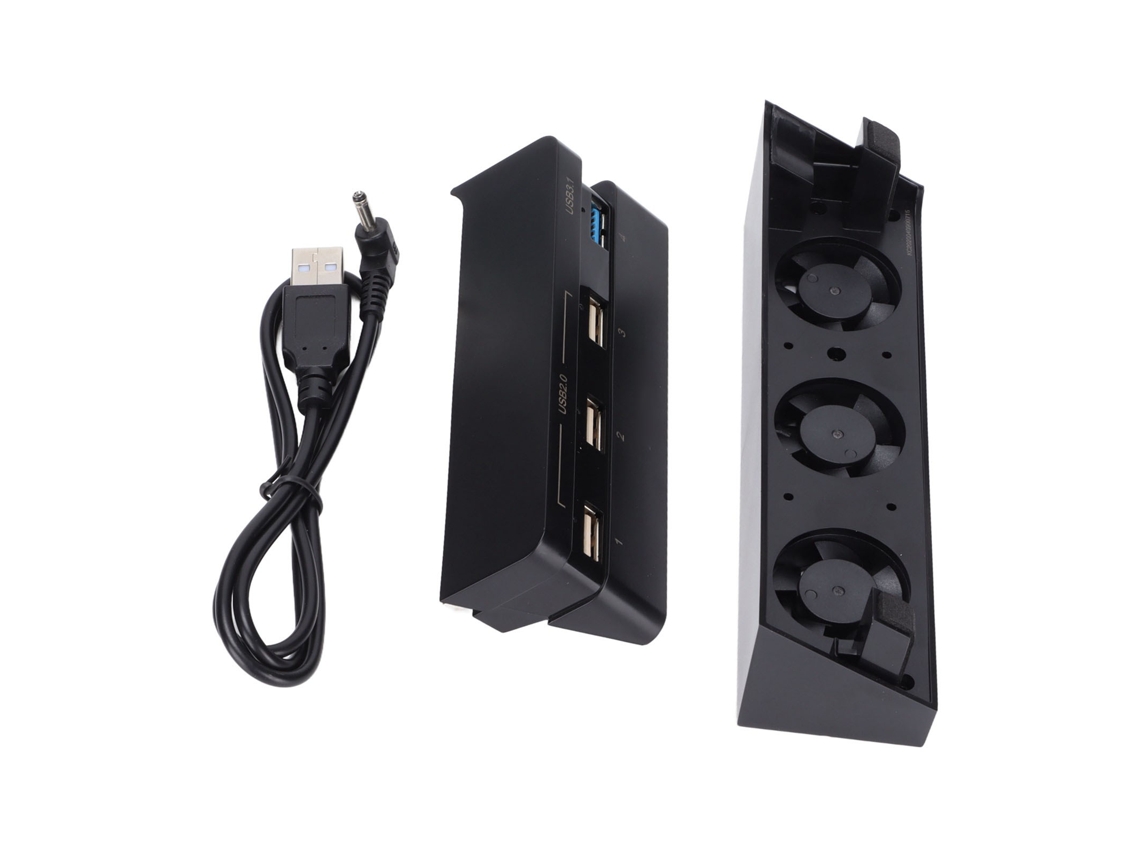 Combo Set EOOCOO (ventilador de Resfriamento Hub Usb 3.0 de 4 Portas)