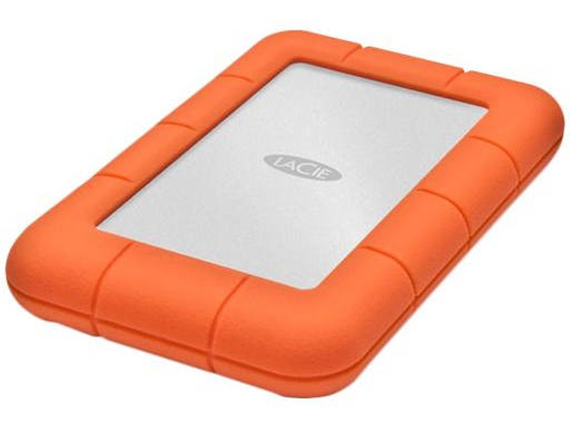 Disco Externo LACIE Rugged Mini (Outlet Grade A - 2.5'' - 2 TB - Micro-USB B 3.2 Gen 1)