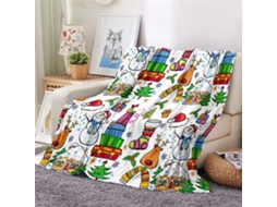 Manta de Flanela Fansu Estampa 3d Macia e Felpuda Ideal para o Inverno Perfeita Cama Ou Sofá Adequada Adultos
