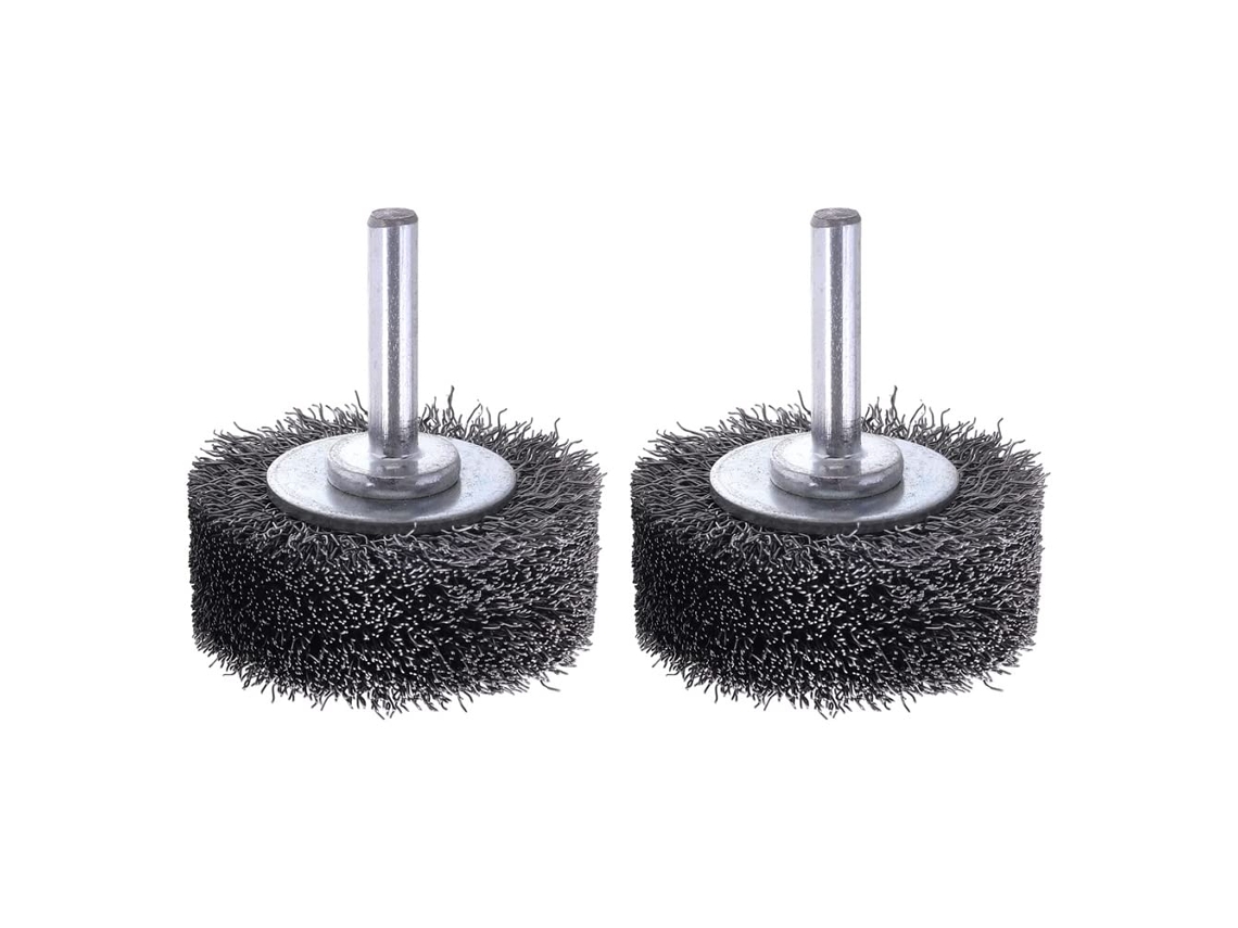 Conjunto De 2 Escovas Aço Para Furadeira - 0,0118 Polegadas 20.000 Rpm