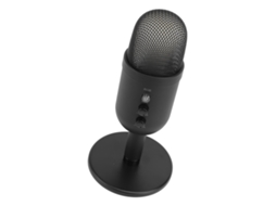 Microfone USB para PC EOOCOO condensador para streaming e jogos com luz ambiente