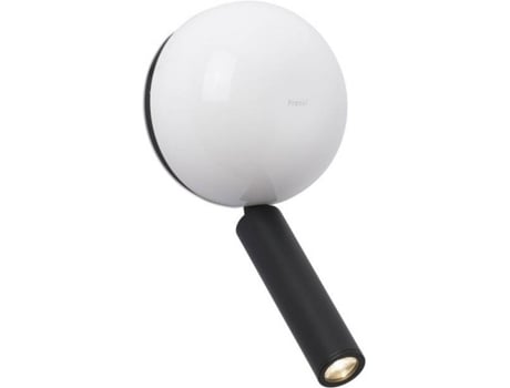 Aplique de Parede  Press LED (3W - Alumínio, PMMA - Branco)