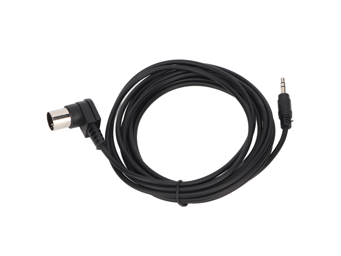 Aetheria cabo Adaptador de Som 3.5mm para Mini Din 5 Pinos Macho em Ângulo de 90 Graus 3m/9.8ft
