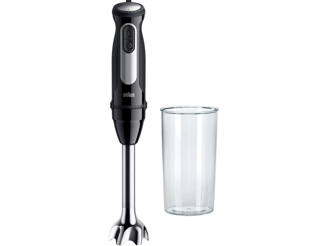 Varinha Mágica + 1 Acessório BRAUN MultiQuick 5 Pro MQ55001M (1000 W - Preto e Inox)