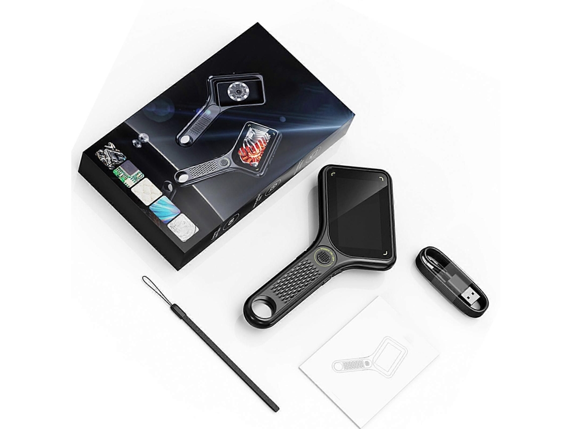 Microscópio Digital Portátil Usb Compacto Com Tela De 3 Polegadas Para Análises Científicas E Projetos De Hobby, Multicolorido.