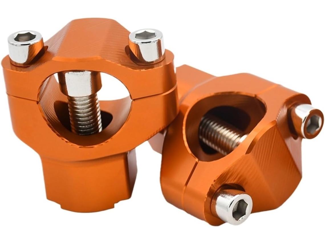 Adaptador de Elevação Guidão para Motocicleta Montagem com Braçadeira Compatível Suporte Fixação "um Design