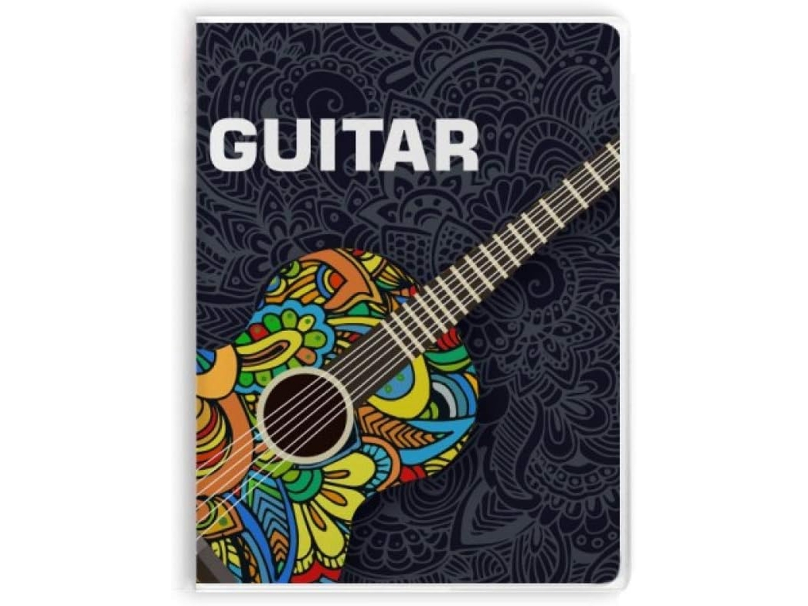 Carnet De Notas Com Sopa De Cobertura Para Guitarra E Instrumento De Música