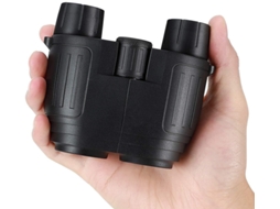 Binóculos 10x25 Hd Mini Bak4 Prisma Fmc Ip68 Anti Neblina Leve Unissex Observação Pássaros Caça Estrelas Náuticos Concertos Preto Yizhood