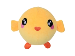 Brinquedo de pelúcia grande WalshLXq de crescimento lento, brinquedo macio para apertar e aliviar a pressão, pintinho amarelo fofinho.