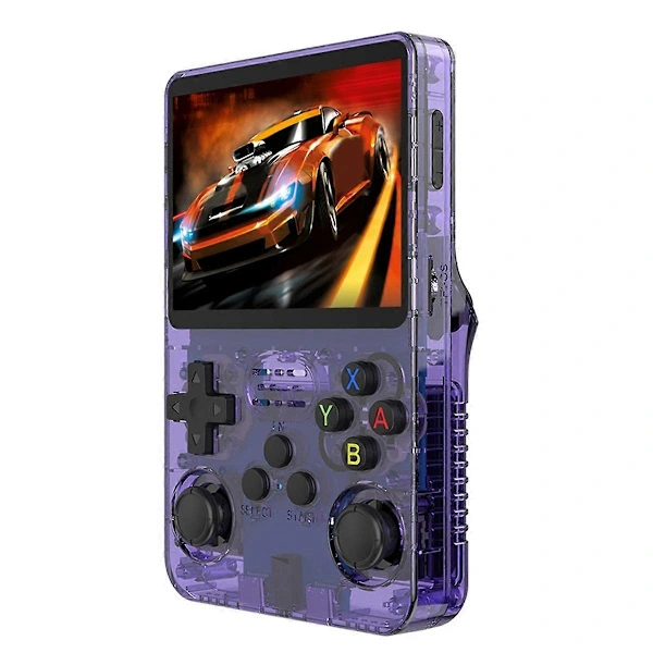 Console Portátil Retrô R36s, Tela Ips de 3,5 Polegadas AQUAFORGE
