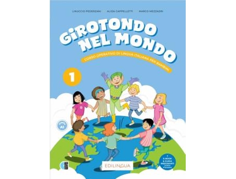 Livro Girotondo Nel Mondo 1 - Libro Qr Code Tracce Audio De Diversos (português Do Brasil)