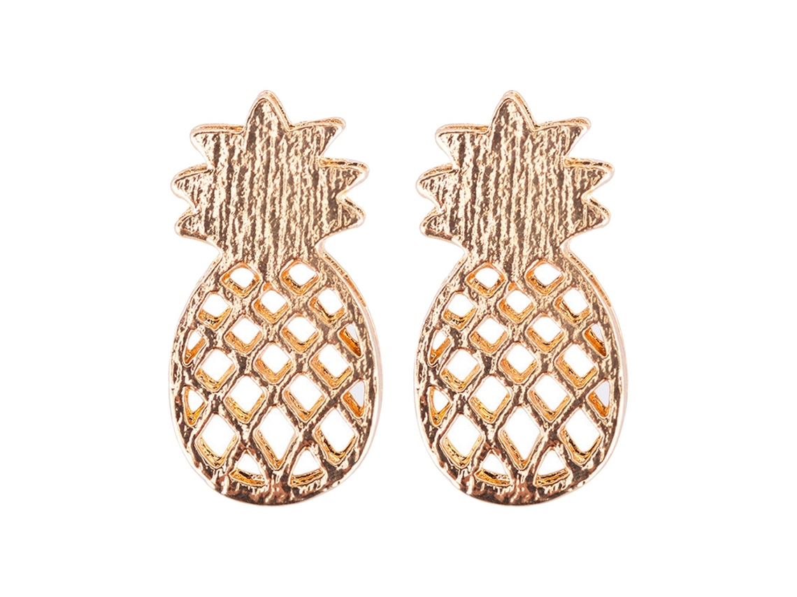 Brincos De Ouro Moda Simples Decoração Leve