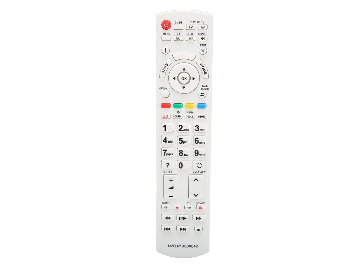 Controle Remoto Universal N2qayb000842 Para Tv Tx L42dt60e Tx L42dtc60y E Outros Modelos