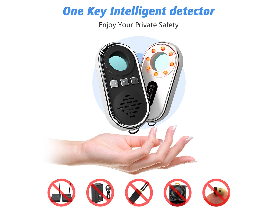 Detector De Câmeras Portátil Scanner De Sinais Sem Fio