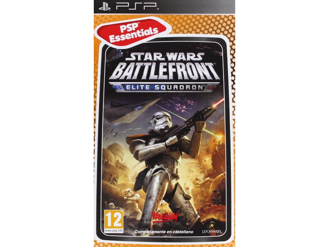 Jogo Star Wars Battlefront Elite Squadron Essentials - Psp (segunda classe/ Grau A)