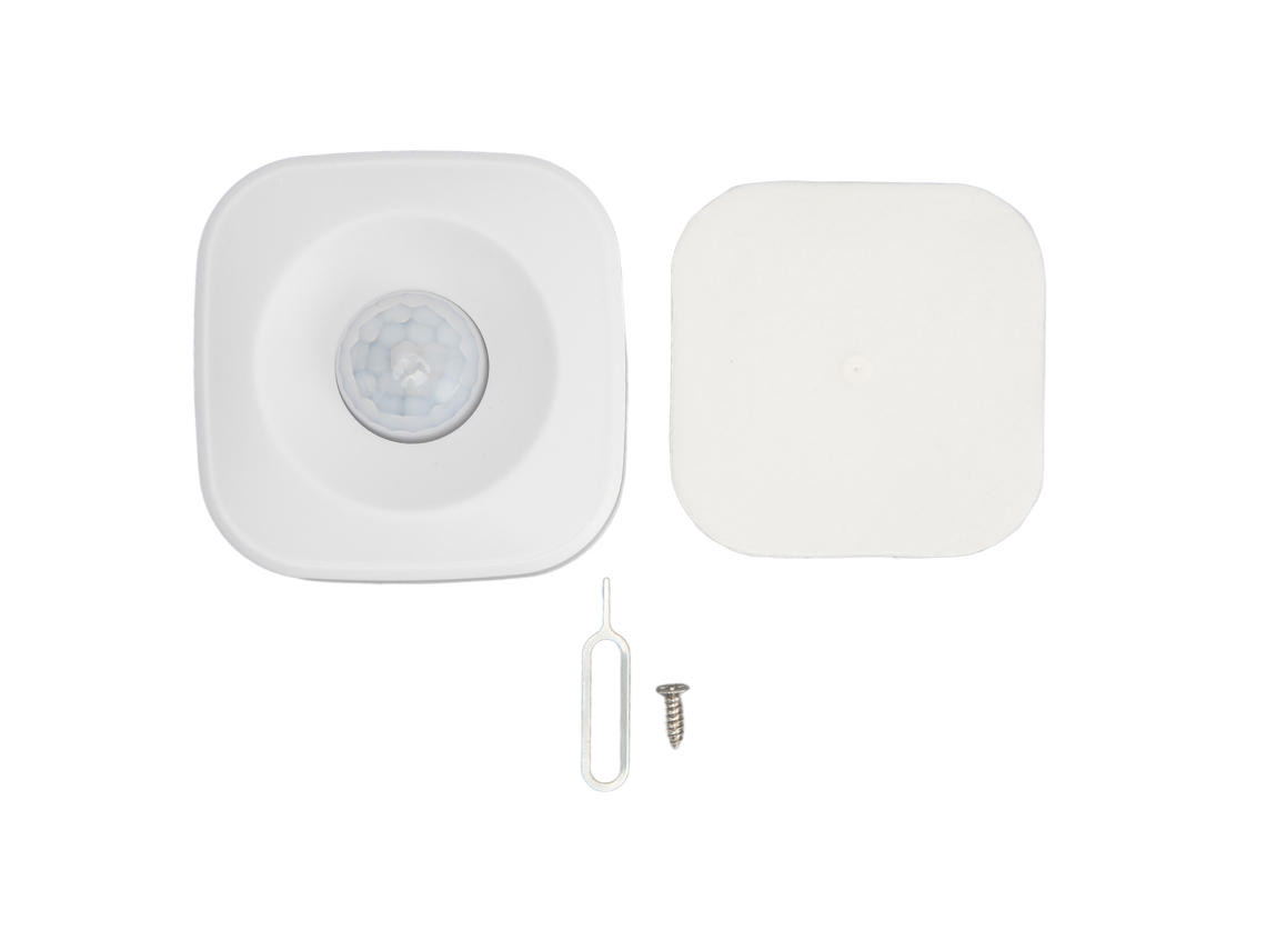 Sensor De Movimento Pir Sem Fio Com Alarme E Controle App