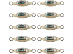 Conjunto De 10 Colheres De Pesca Led Com Luzes Intermitentes Para Pesca De Corrico Em Águas Profunda Gokoco