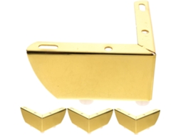 Pés De Metal Sewacc Para Móveis, Incluindo Sofá E Mesa De Centro, Conjunto De 4 Peças Em Ferro Dourado Pés Apoio