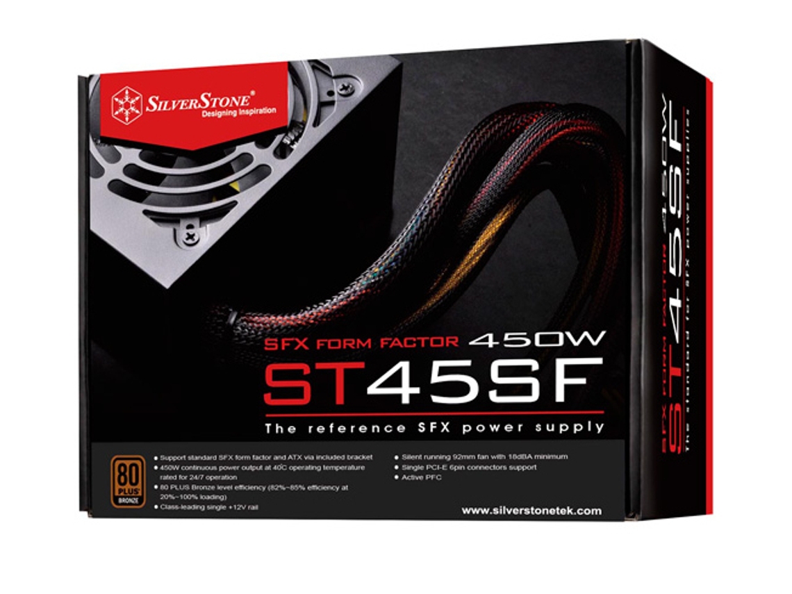 Fonte de Alimentação SILVERSTONE ST45SF