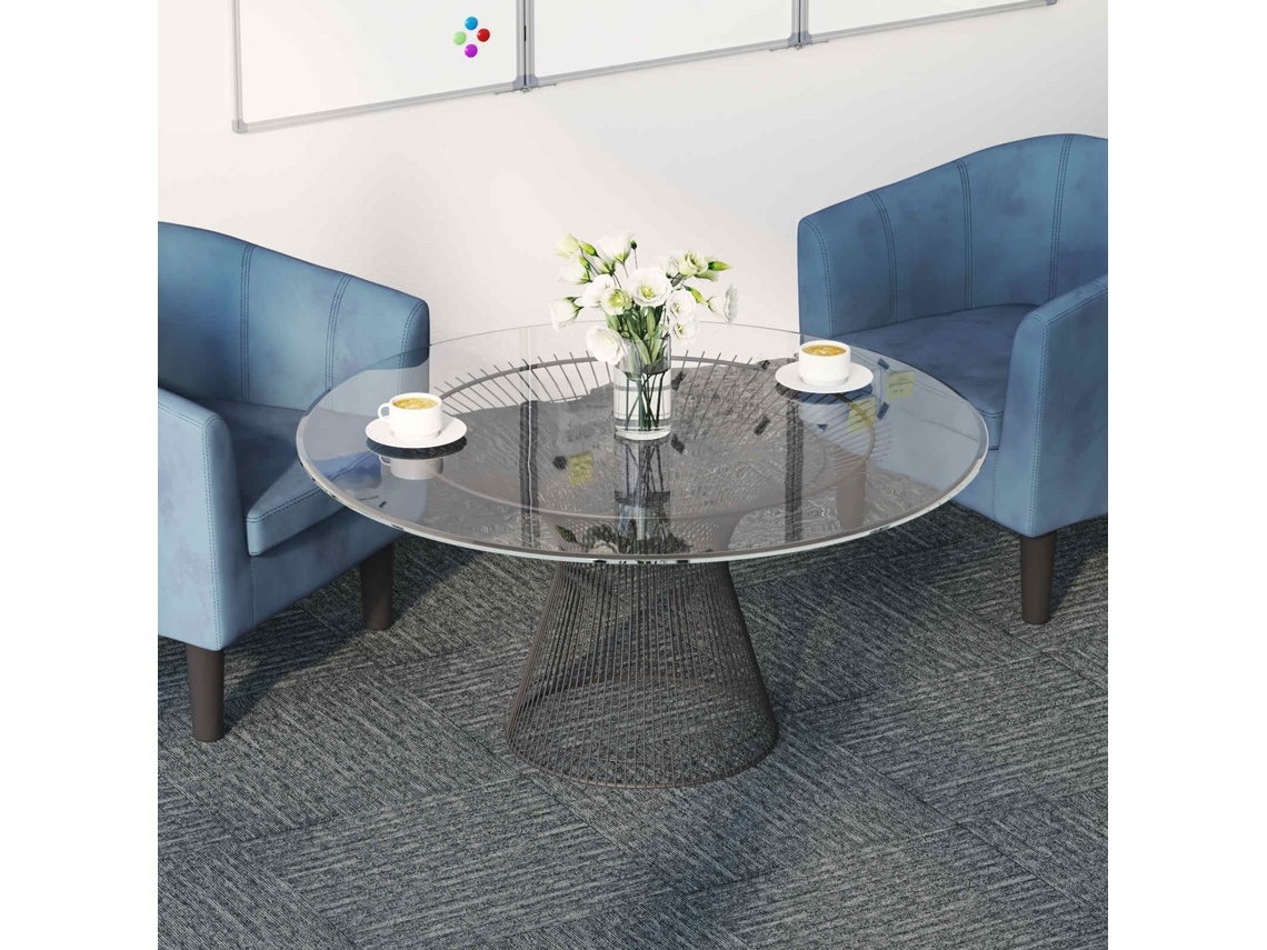 Vidaxl Azulejo De Carpete Cinza Rocha 50 X 50 Cm 36 Unid. Pp E Betume