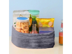 Sacola de Compras Reutilizável, Expansível e Dobrável Tamanho Compacto de Bolso, Sacola Elástica para Compras, Viagens e Recados, Compatível Co GOKOCO