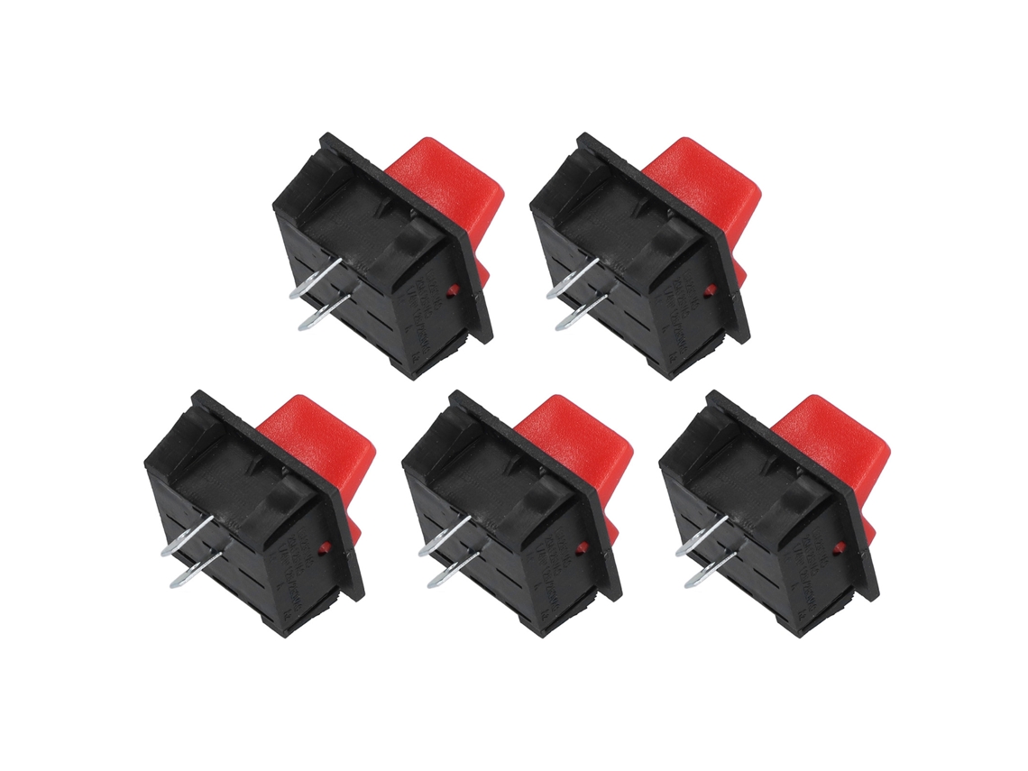 5 Peças Interruptor De Alavanca 2 Pinos Abs Kit De Reposição Para Motor Diesel 250vac