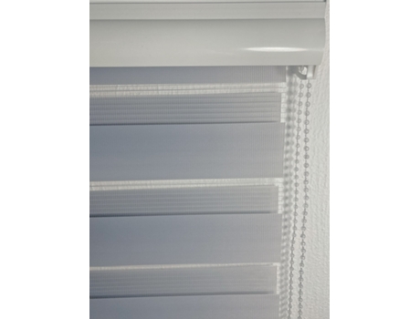 Estore de Rolo Easy Fit Dia/Noite Cinzo Escuro 150*200Cm BOD HOME