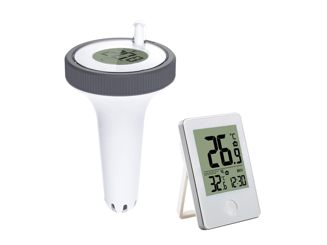 Thermomètre À Eau Numérique Sans Fil Piscine, Intérieur Et Extérieur, Flottant, Bain, Spa, Aquarium, SFUSHOS