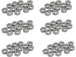 Conjunto de 72 Rolamentos de Aço 3x6x2mm para Acessórios de Montagem C14 C24 C34 C44 Mn D90 Mn 90 Mn99s SFUSHOS