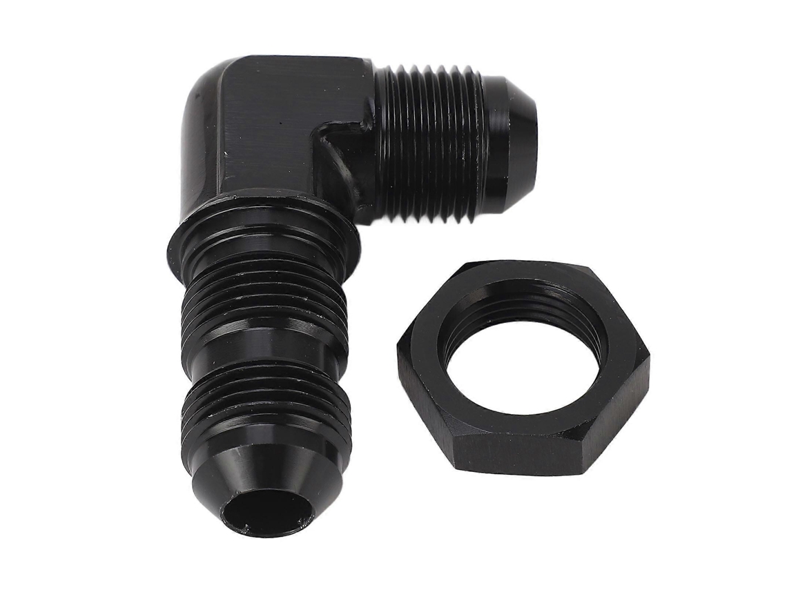 Adaptador De Anteparo Com Conexão Flare An 8 De 90 Graus, Reutilizável, Com Porca. Hengjian