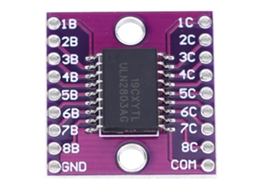 Laxiscreed Array De Transistores Darlington Uln2803a Para Uso Industrial, Resistente A 50v