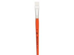 Pincel LG Nº14 Espat Pelo Branco P/Tecido