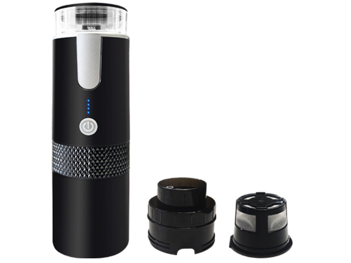 Máquina de Café Portátil Rápida SZSMART Cm-1988 Preto