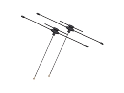1 Unidade Antena T de Banda Dupla Radiomaster Ipex1 2,4 Ghz/sub g 900 Mhz para Receptores Xrossband MDUG (gem x)
