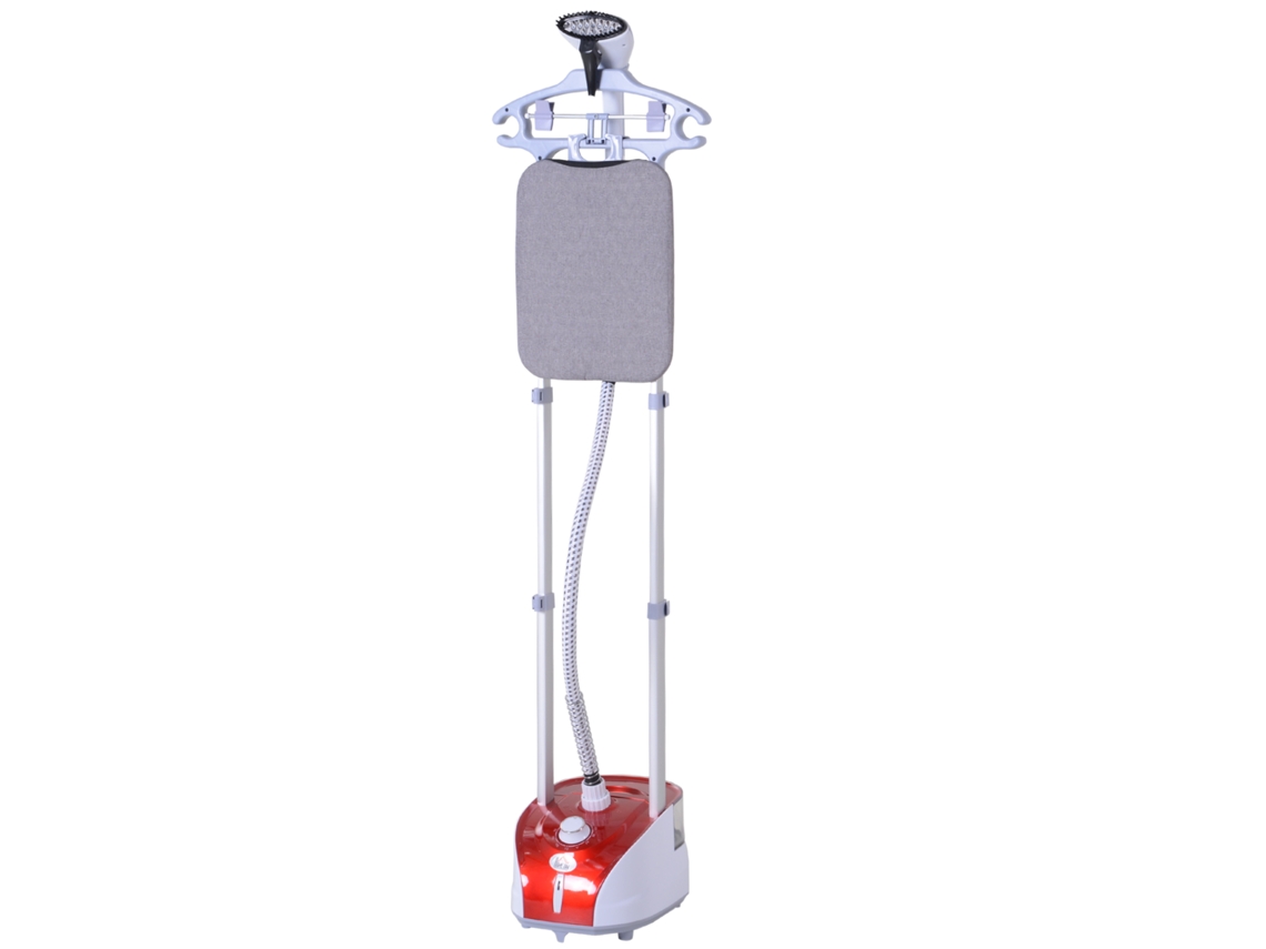 Ferro De Engomar Abs Pp Cor Vermelho 35x25x47-118,5 Cm Homcom