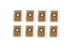 Conjunto De 8 Sacos De Pó Para Aspirador Robô Q11 Com Esvaziamento Automático, Para Uma Limpeza Mais Eficiente.