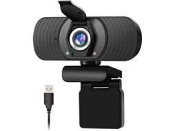 Webcam com Microfone 1080p Hd Webcam Pc Câmera de Computador e Câmera de Proteção de Dados STELASPLEN