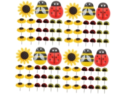 Jojofuny Tachinhas De Resina Decorativas Para Artesanato, Fixação