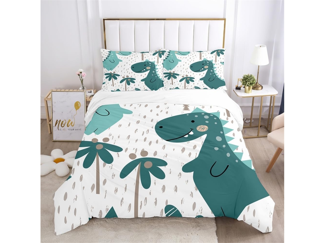 Conjunto de Cama Infantil em Microfibra Fronha 140x200cm