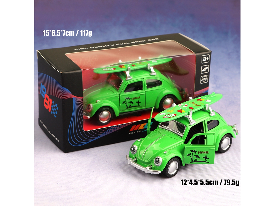 Réplica em Liga Metálica na Escala 1/36 de um Carro Clássico, Modelo de Carro para Brinquedo/peça Decorativa. MDUG