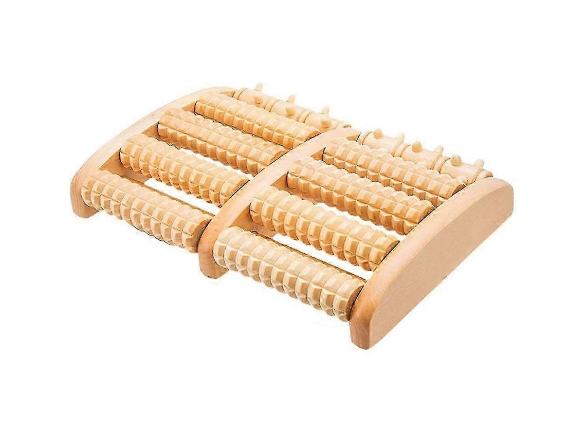 Lurelia Rolo De Massagem Para Pés, Fascite Plantar, Madeira, Formato Portátil, Uso Diário