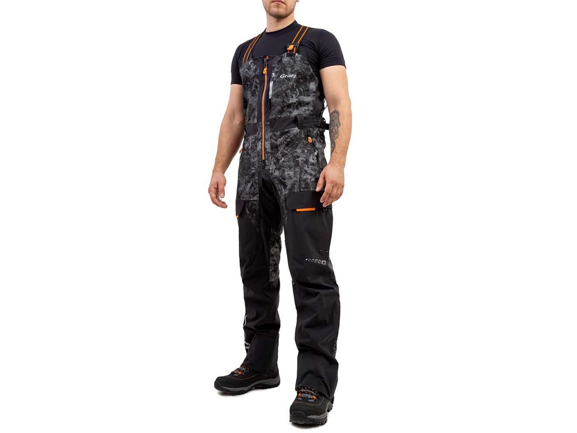 Terno Bibs Edition 2.0 Preto Cinzento Xl/182-188 Cm Homemgraff