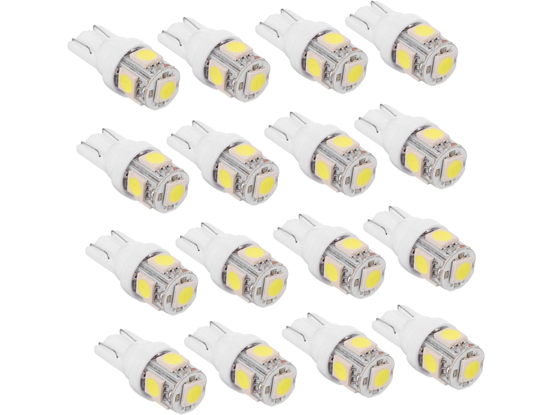 Lâmpadas Led 5050 Para Iluminação Interna De Carros, Alto Brilho.