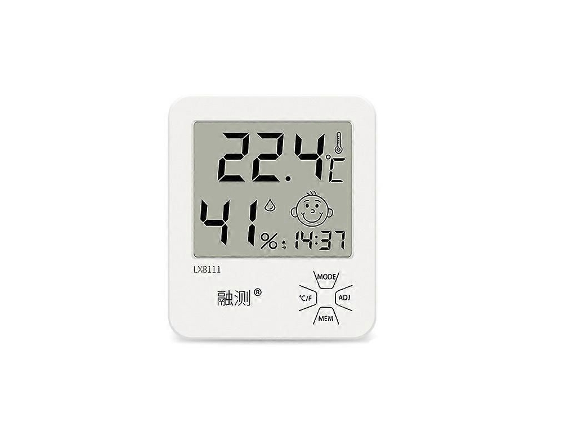 Termômetro E Higrômetro Digital Para Ambientes Internos Com Monitor De Temperatura E Umidade. Mini Termômetro E Higrômetro.
